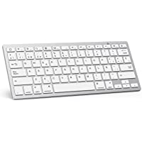 OMOTON Teclado Bluetooth Español Ultra-Delgado para iPad-iPad Pro-iPad Air-iPad Mini-iPhone y Todas Sistemas de iPadOS…